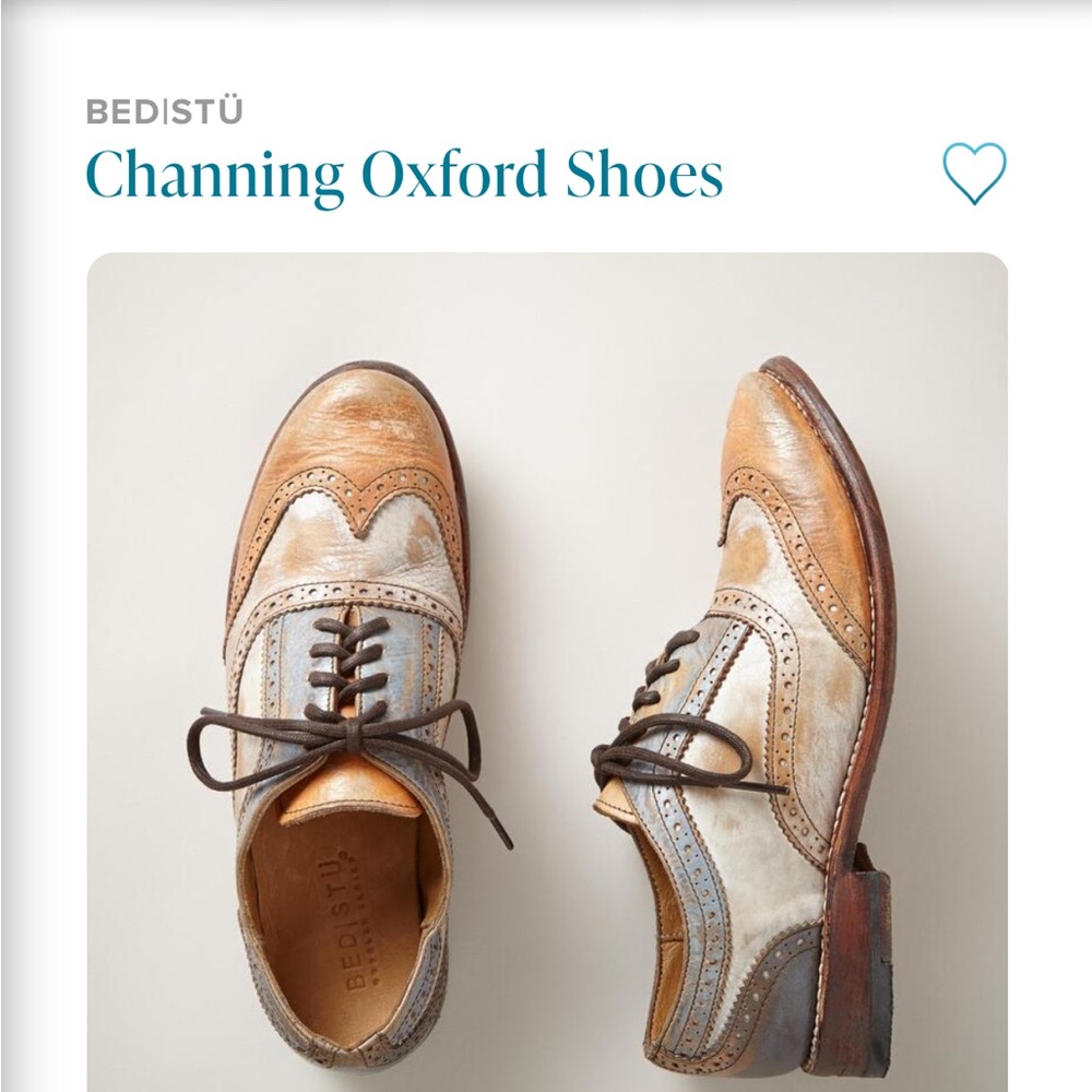 Leather Oxford shoes